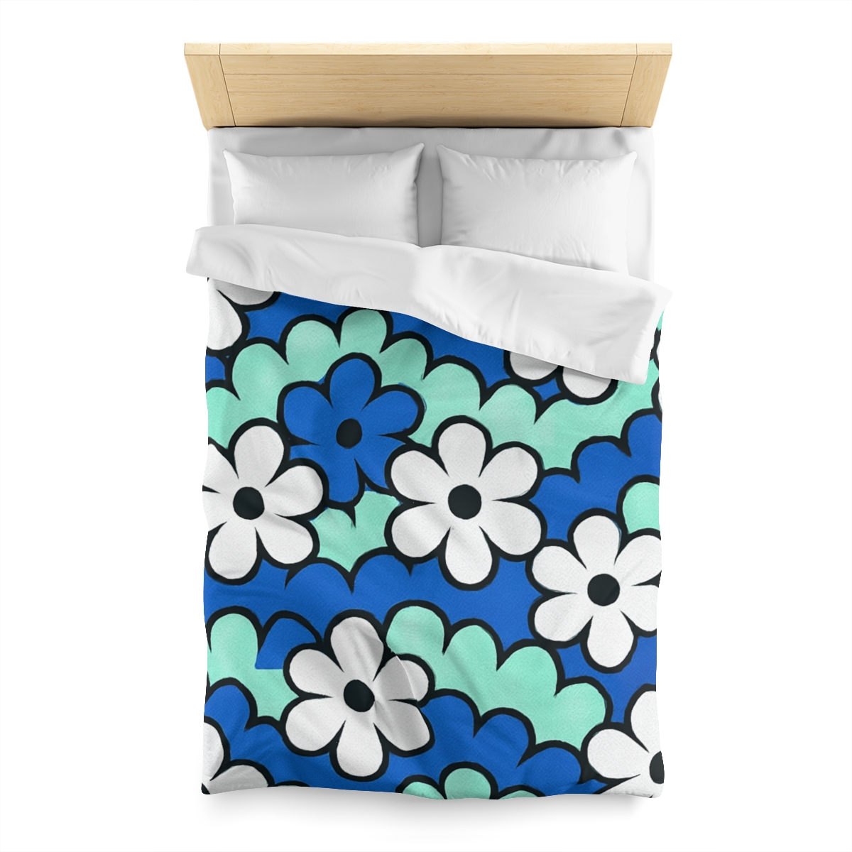 Blossom Wave Tessellation soft comforter duvets