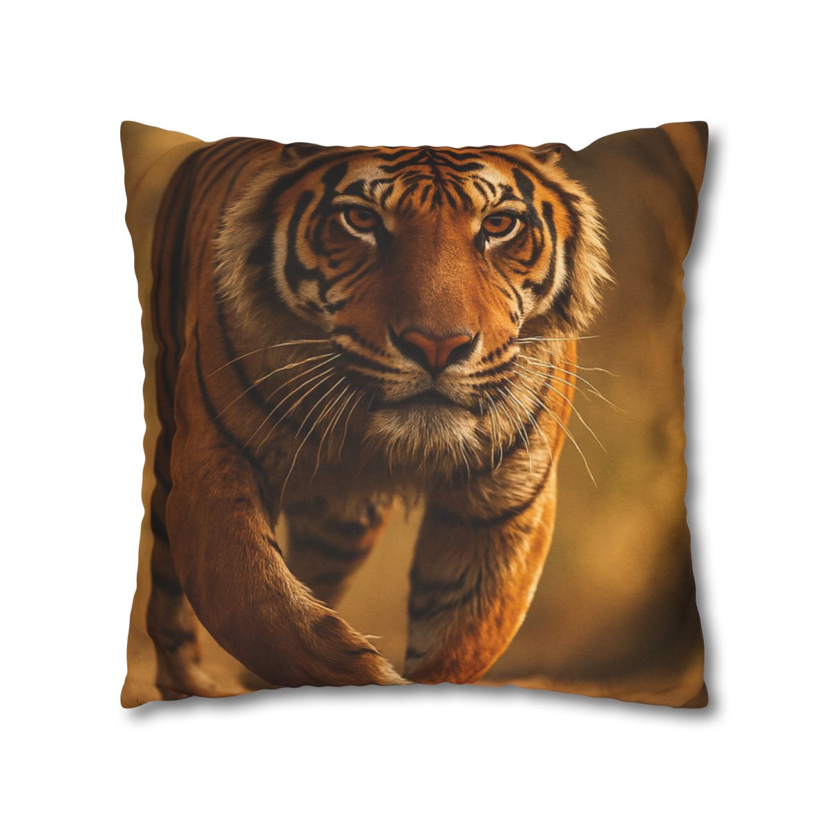 Crimson Stride Tiger custom pillow cases