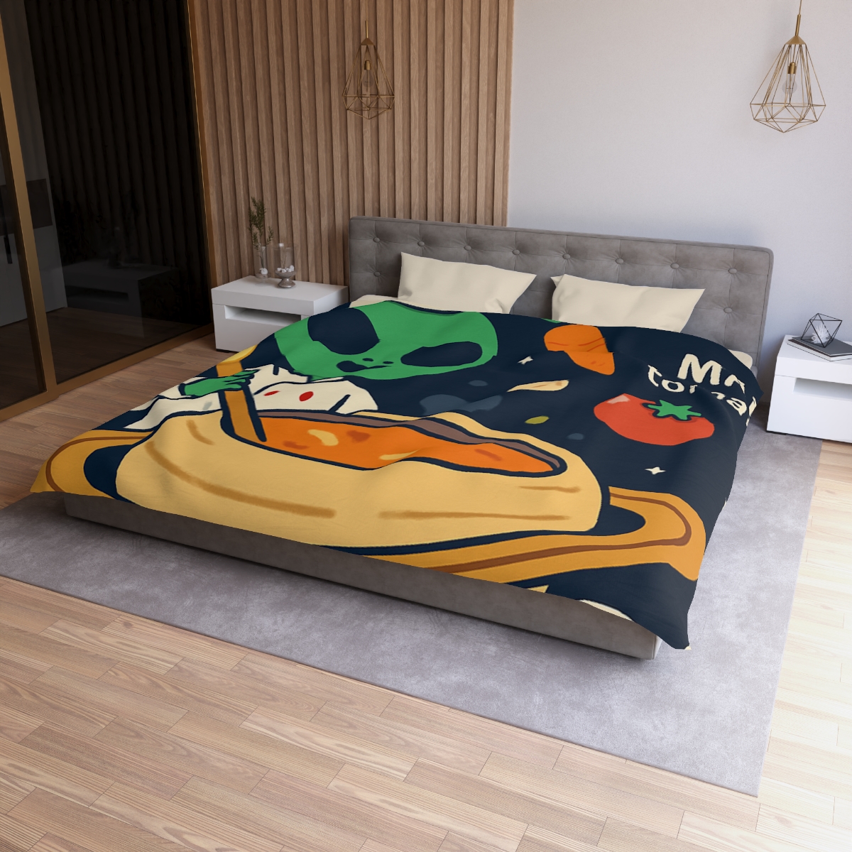 Solar System Soup Kitchen soft comforter duvets