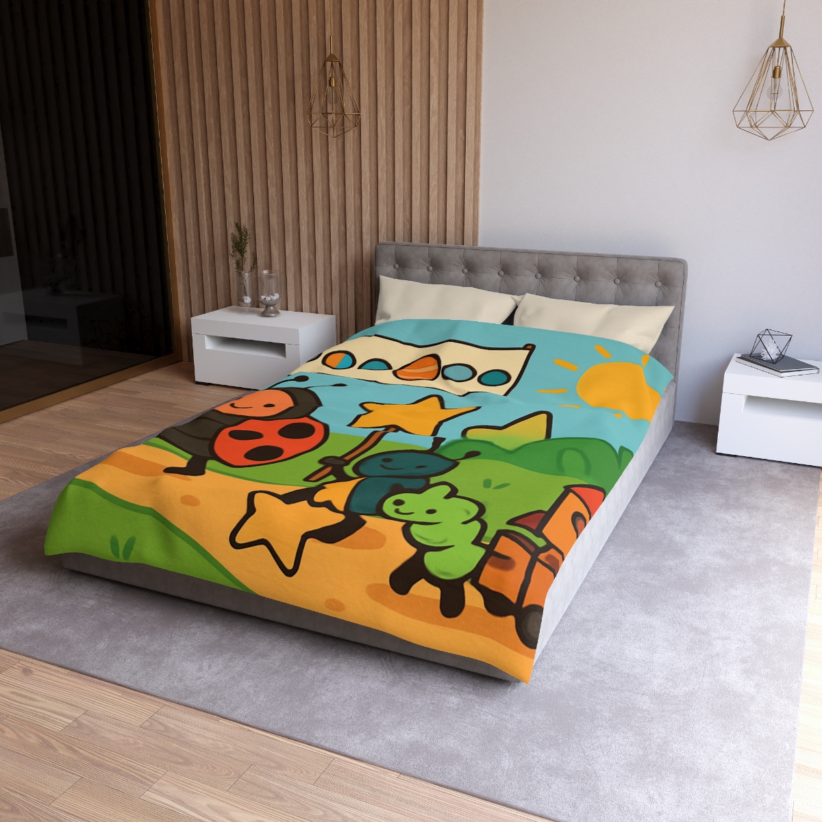 Galaxy Garden Insect Parade duvets for gifts