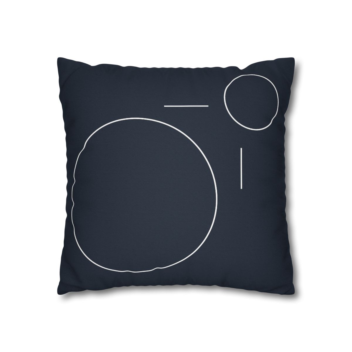 Offset Ring And Bar Constellation soft cotton pillow cases