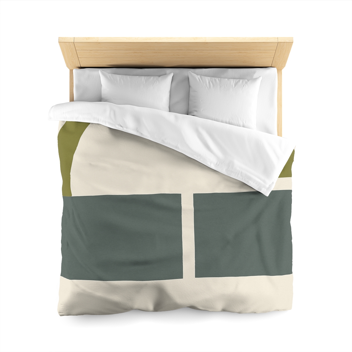Partial Arc Over Twin Blocks stylish duvet covers