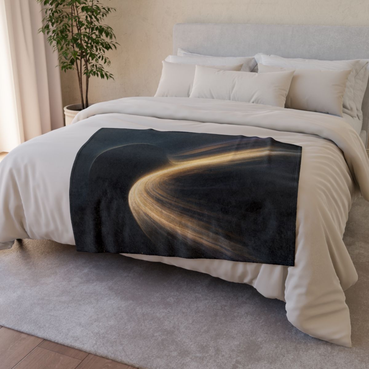 Photon River Lens unique gift blanketscustom blankets