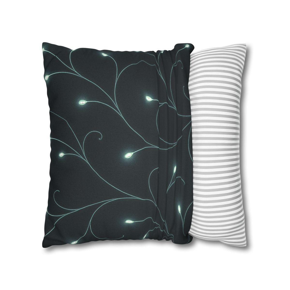 Starlit Vine Constellation designer print pillow cases