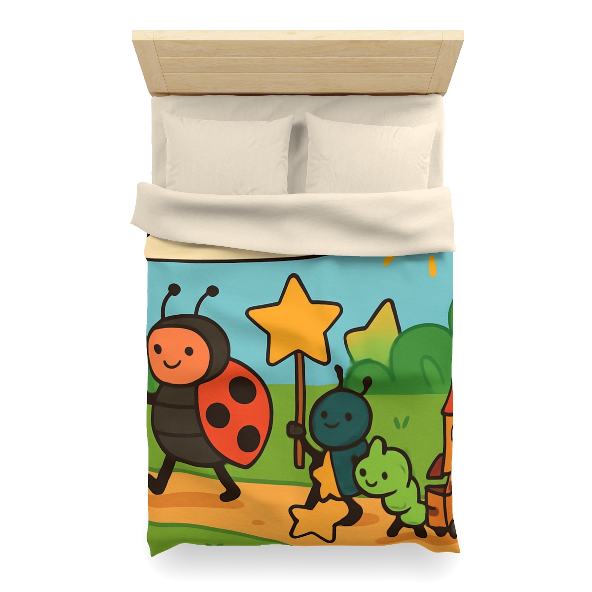 Galaxy Garden Insect Parade duvets for gifts