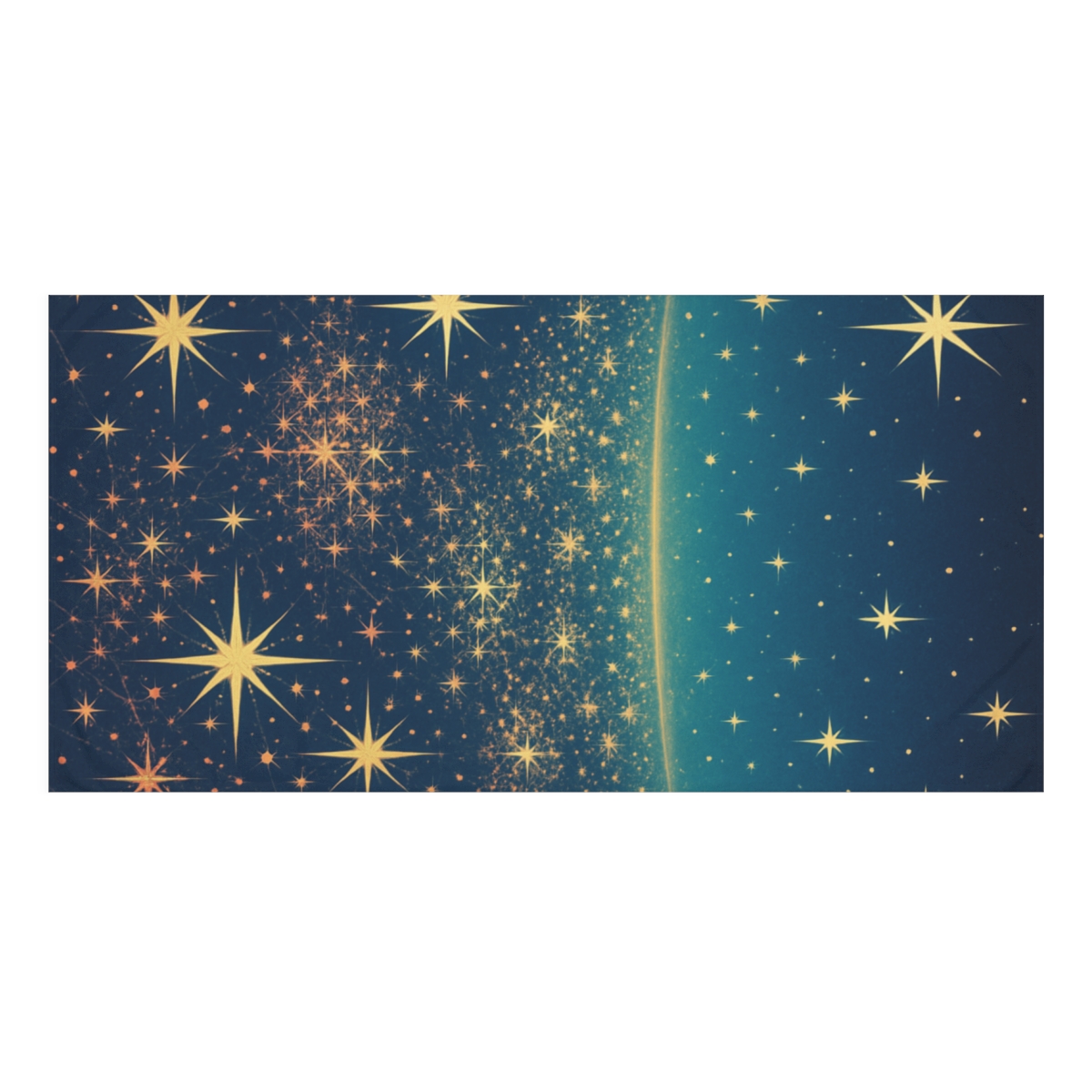 Starburst Lace Field soft cotton towels