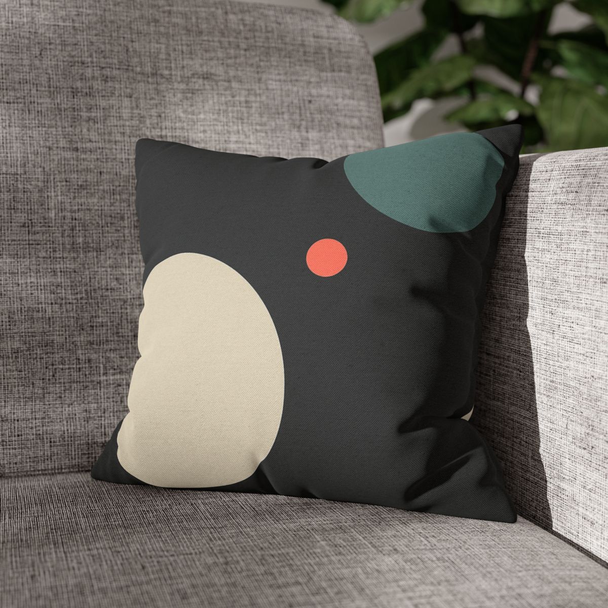 Quiet Orbit Of Three Circles trendy patterned pillow cases