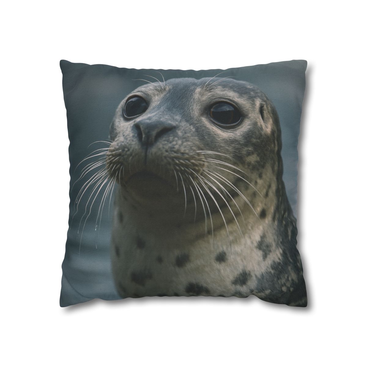 Harbor Seal Serene Gaze trendy patterned pillow cases