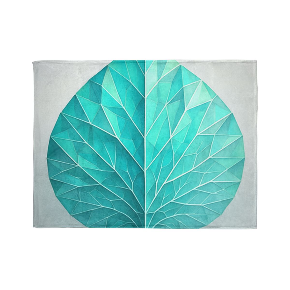 Leaf Vein Prism Fan personalized cozy blankets
