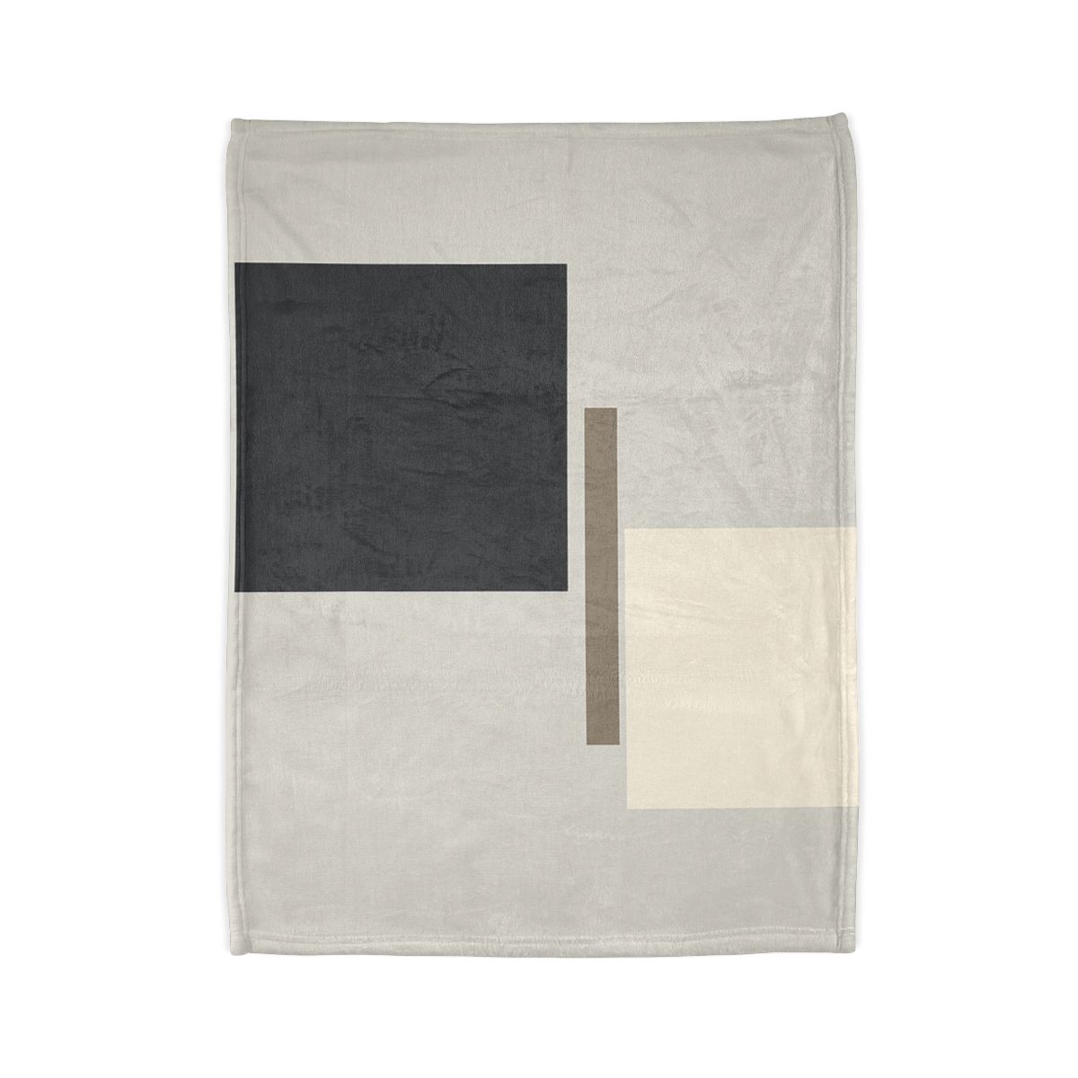 Offset Rectangle Pause warm winter blankets