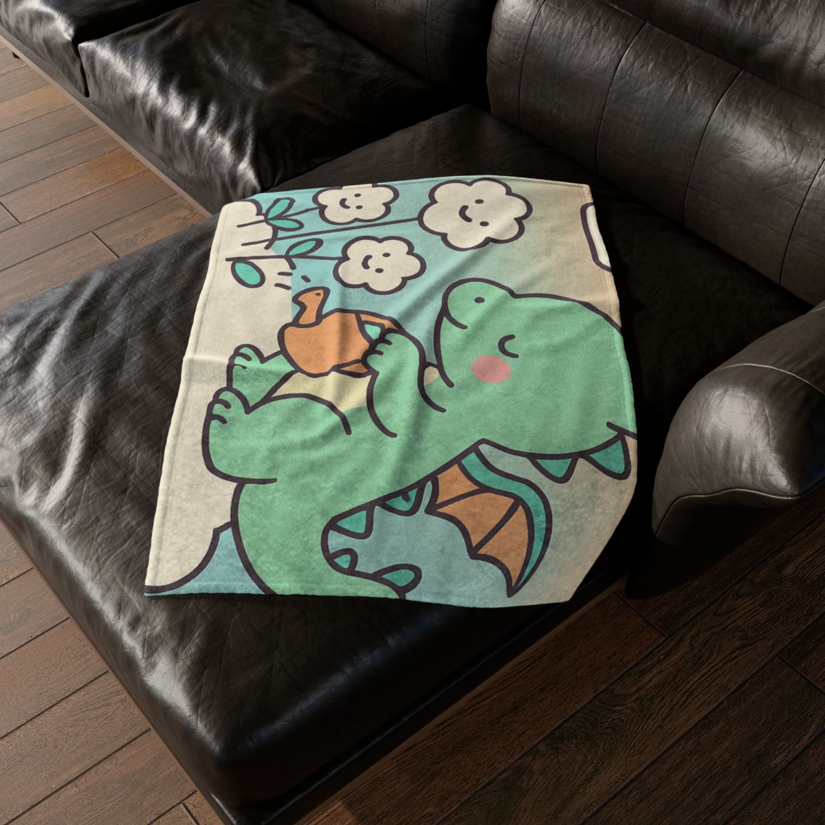 Cloud Garden Dragon stylish throw blankets