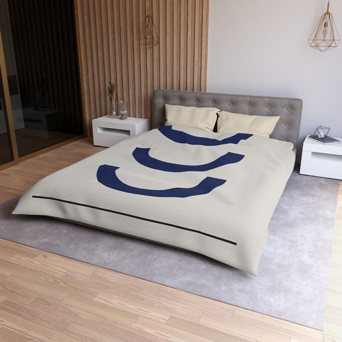 Three Arc Signal Stack duvets for gifts