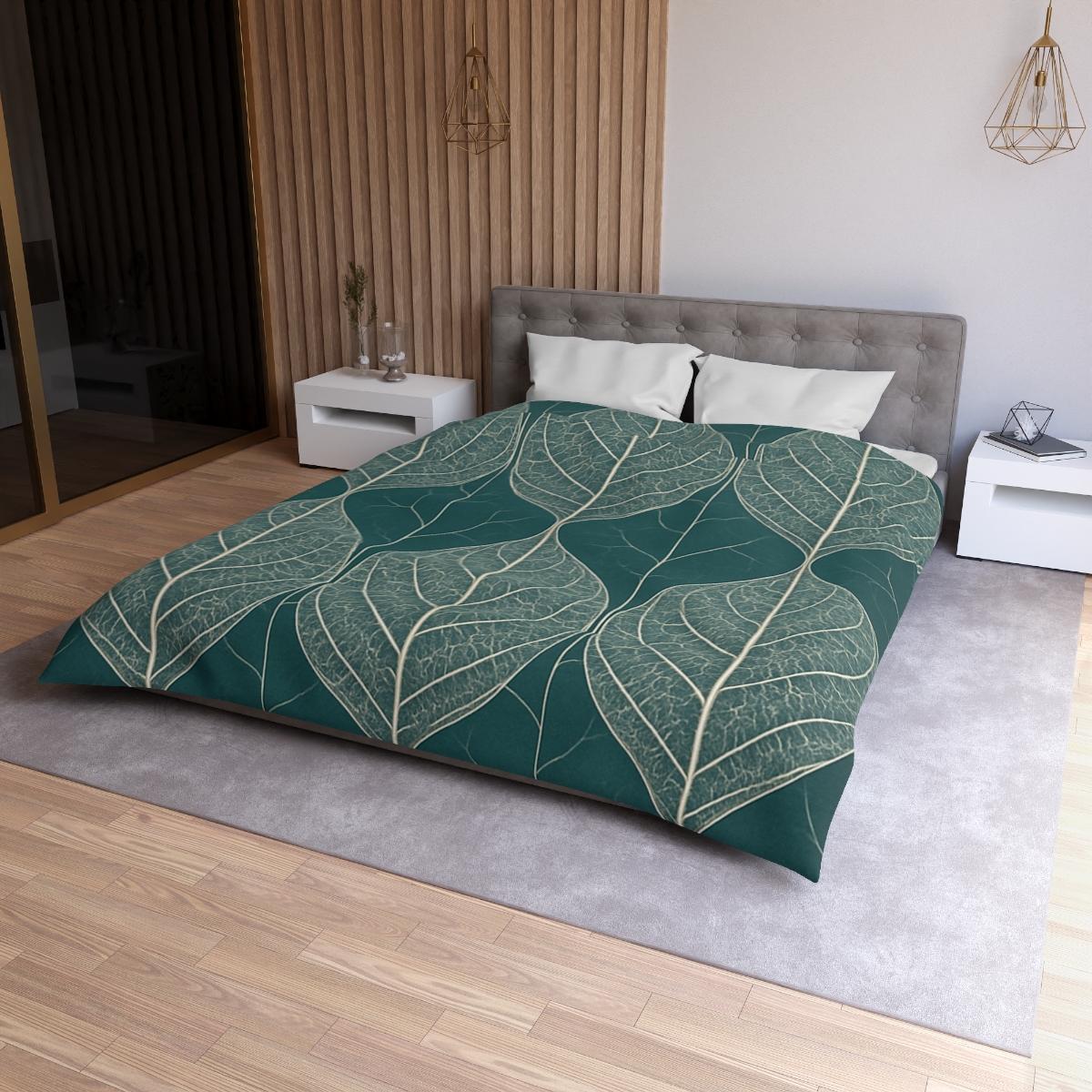 Vein Lace Panel soft comforter duvets