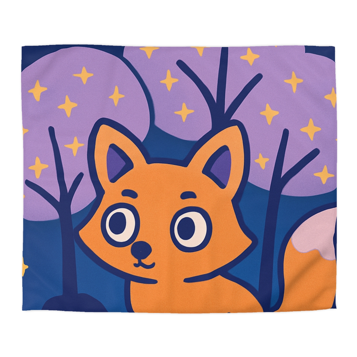 Galactic Forest Fox duvets for gifts