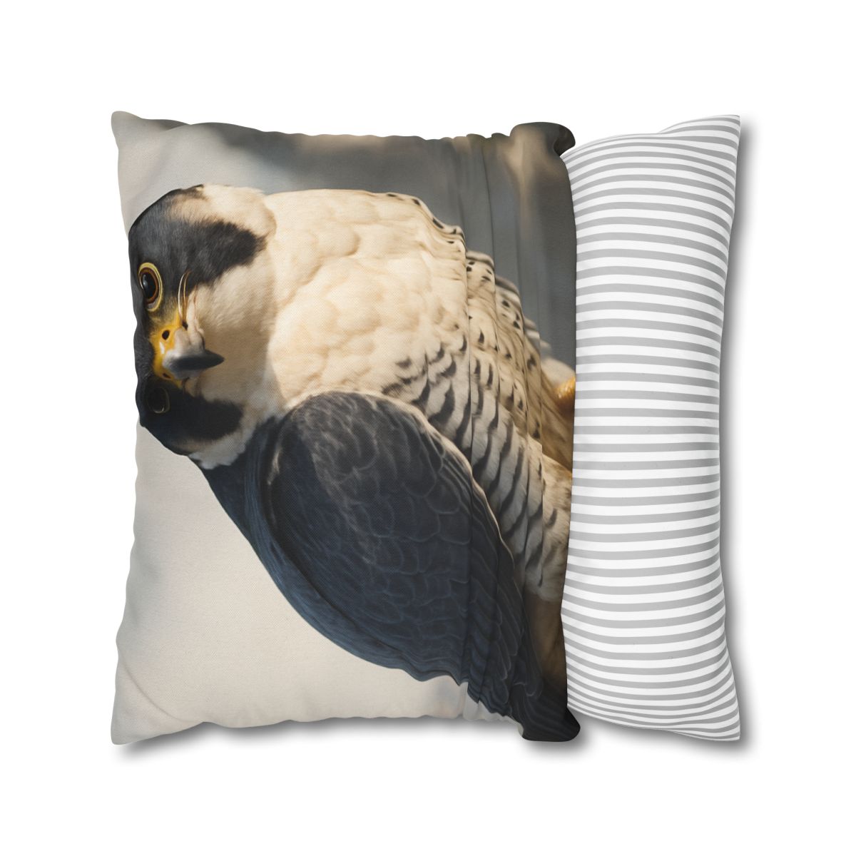 Velocity Gaze Peregrine Falcon soft cotton pillow cases