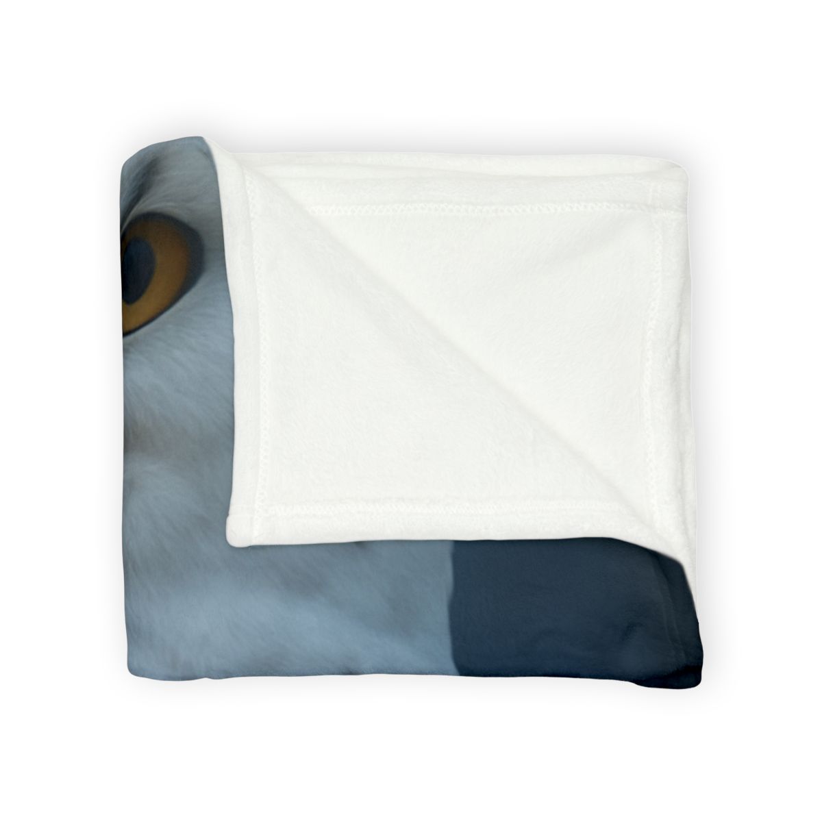 Midnight Watch Snowy Owl trendy patterned blankets