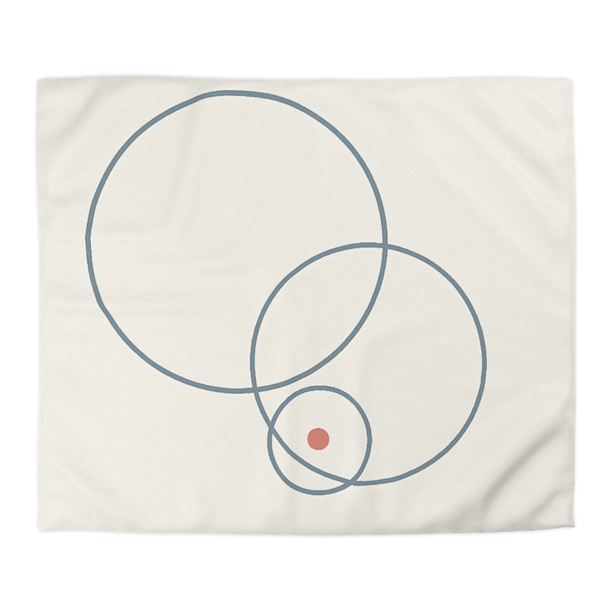 Quiet Orbit Of Three Rings personalized bedding duvets