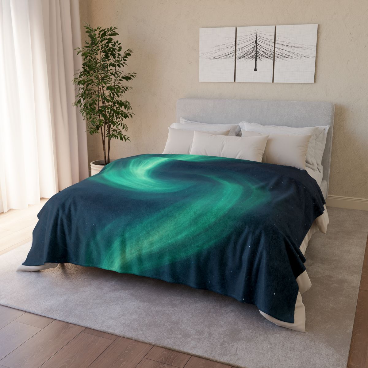 Aurora Spiral Starwake trendy patterned blankets