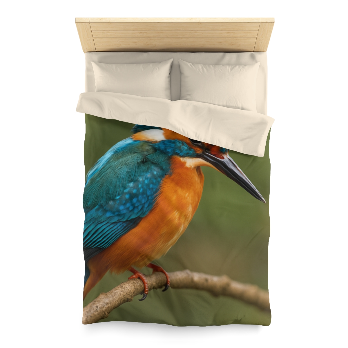 Emerald Flash Kingfisher duvets for gifts
