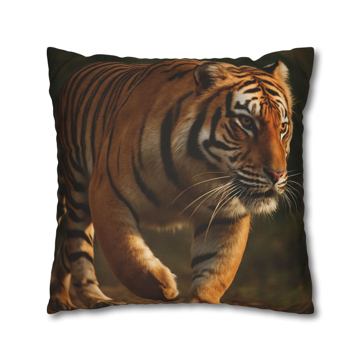 Forest Stalker Bengal Tiger soft cotton pillow cases