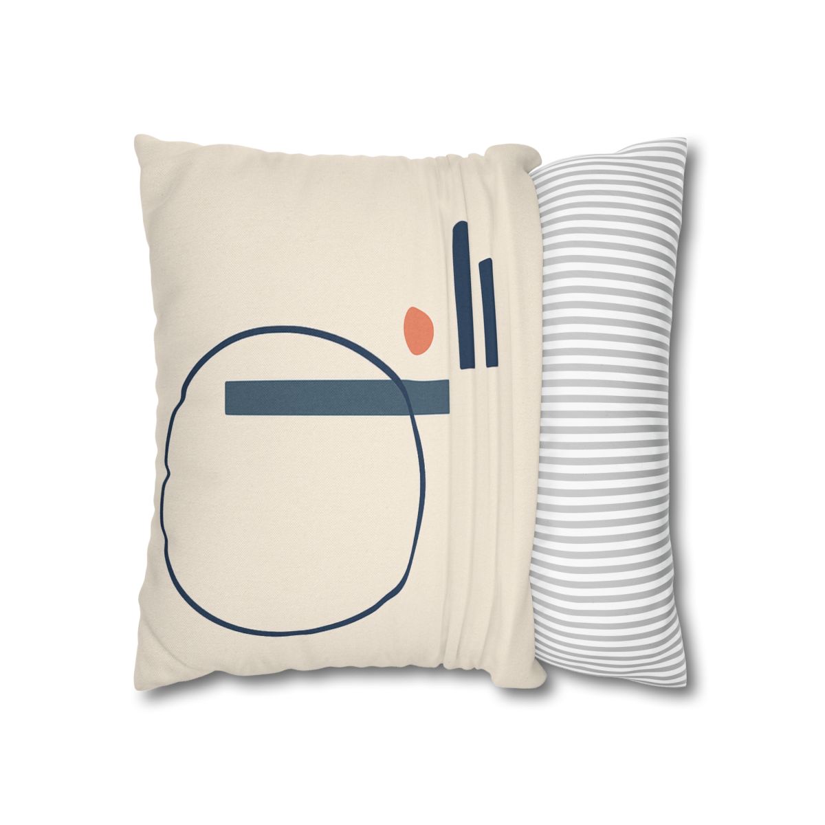 Quiet Orbit With Split Bars soft cotton pillow cases
