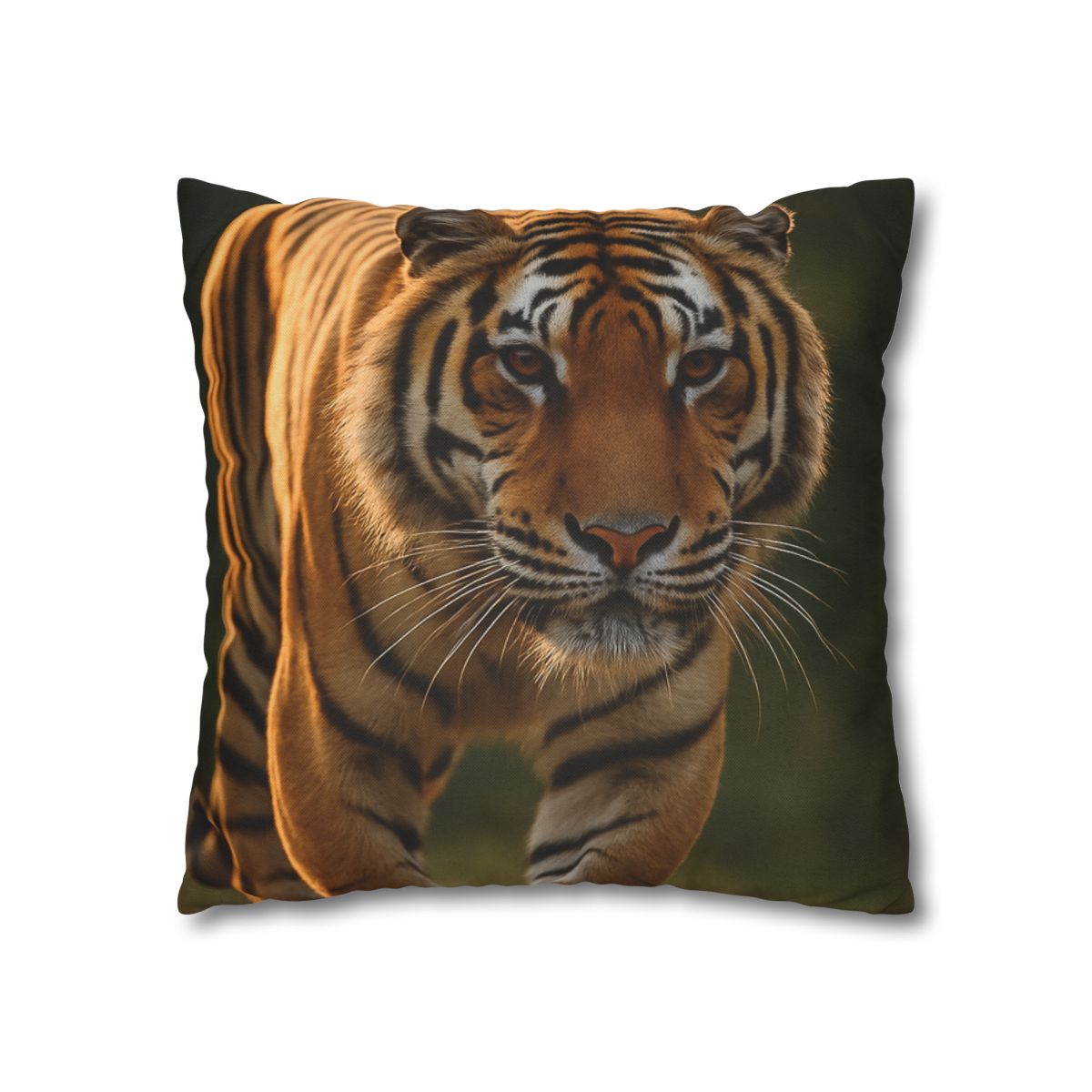 Forest Stalker Bengal Tiger personalized pillow covers
