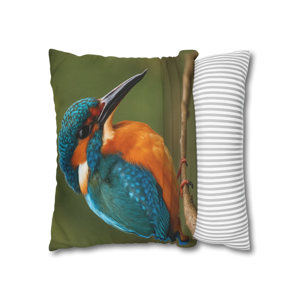 Emerald Flash Kingfisher comfortable bedding pillow covers
