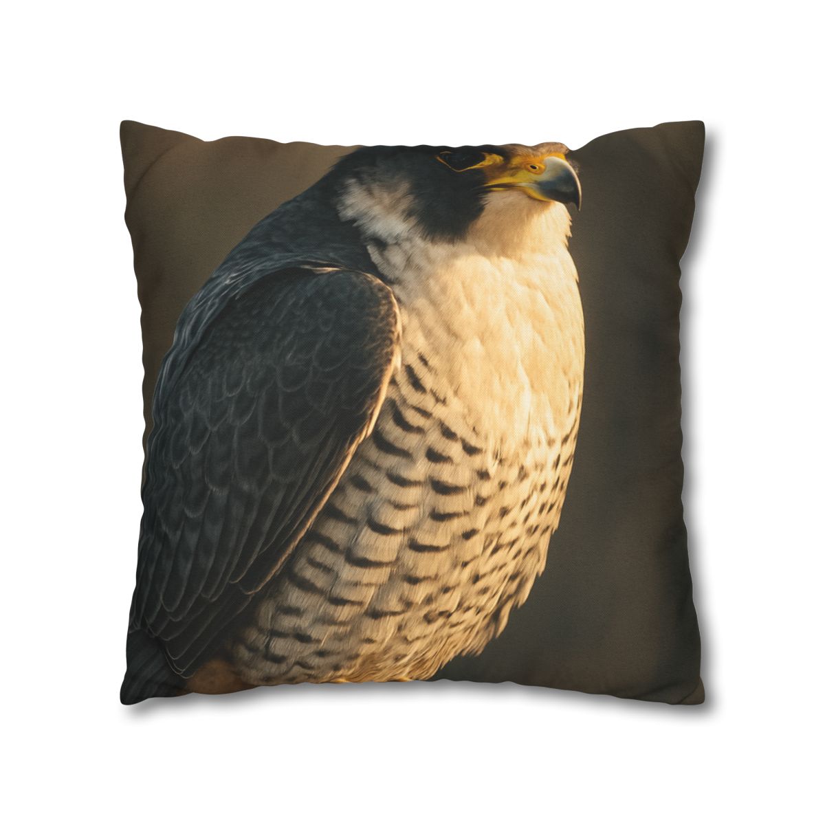 Starlit Poise Peregrine Falcon soft cotton pillow cases
