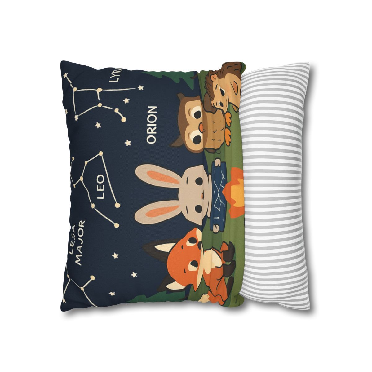 Constellation Campfire Critters comfortable bedding pillow covers