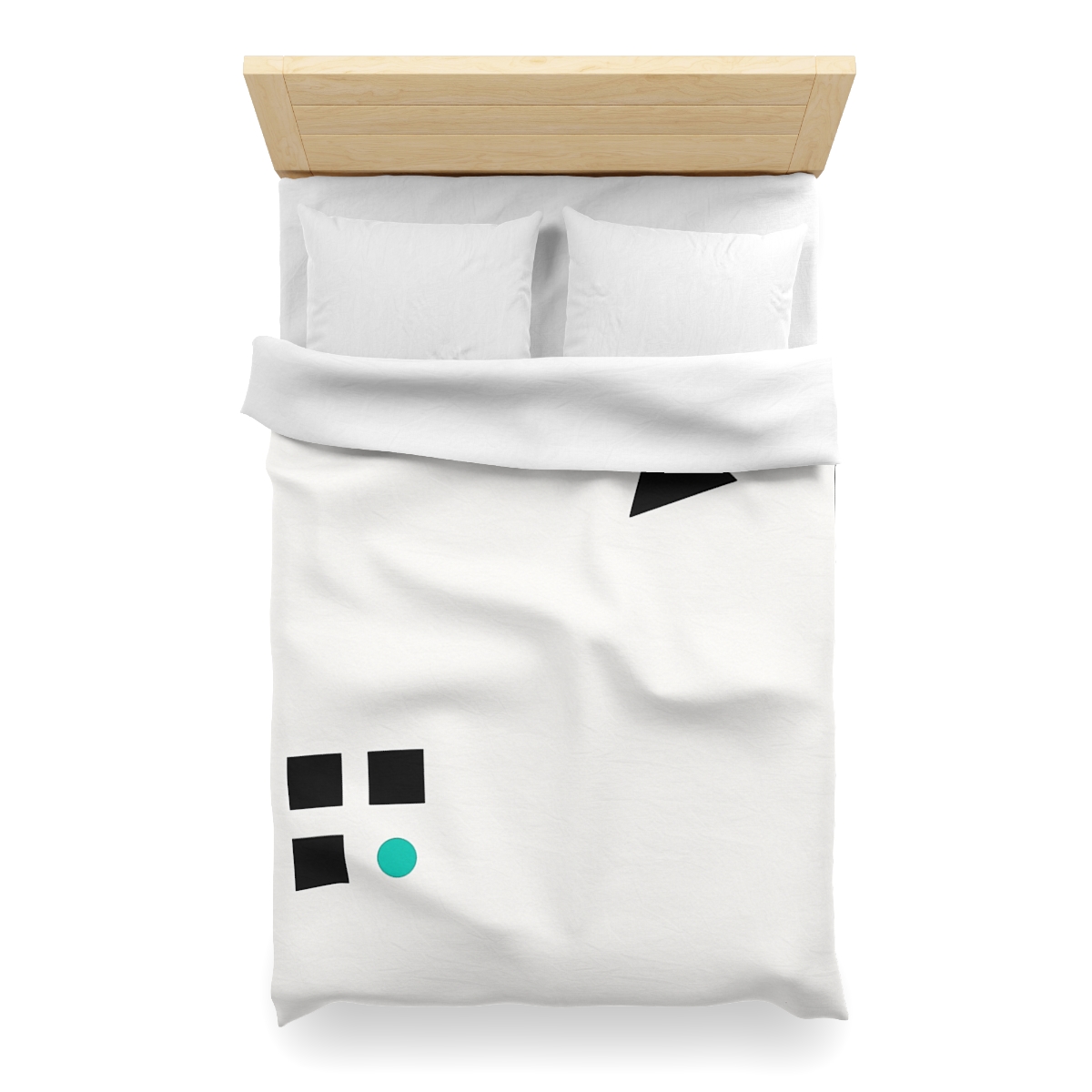 Corner Triad And Missing Cell Grid trendy bedroom duvets