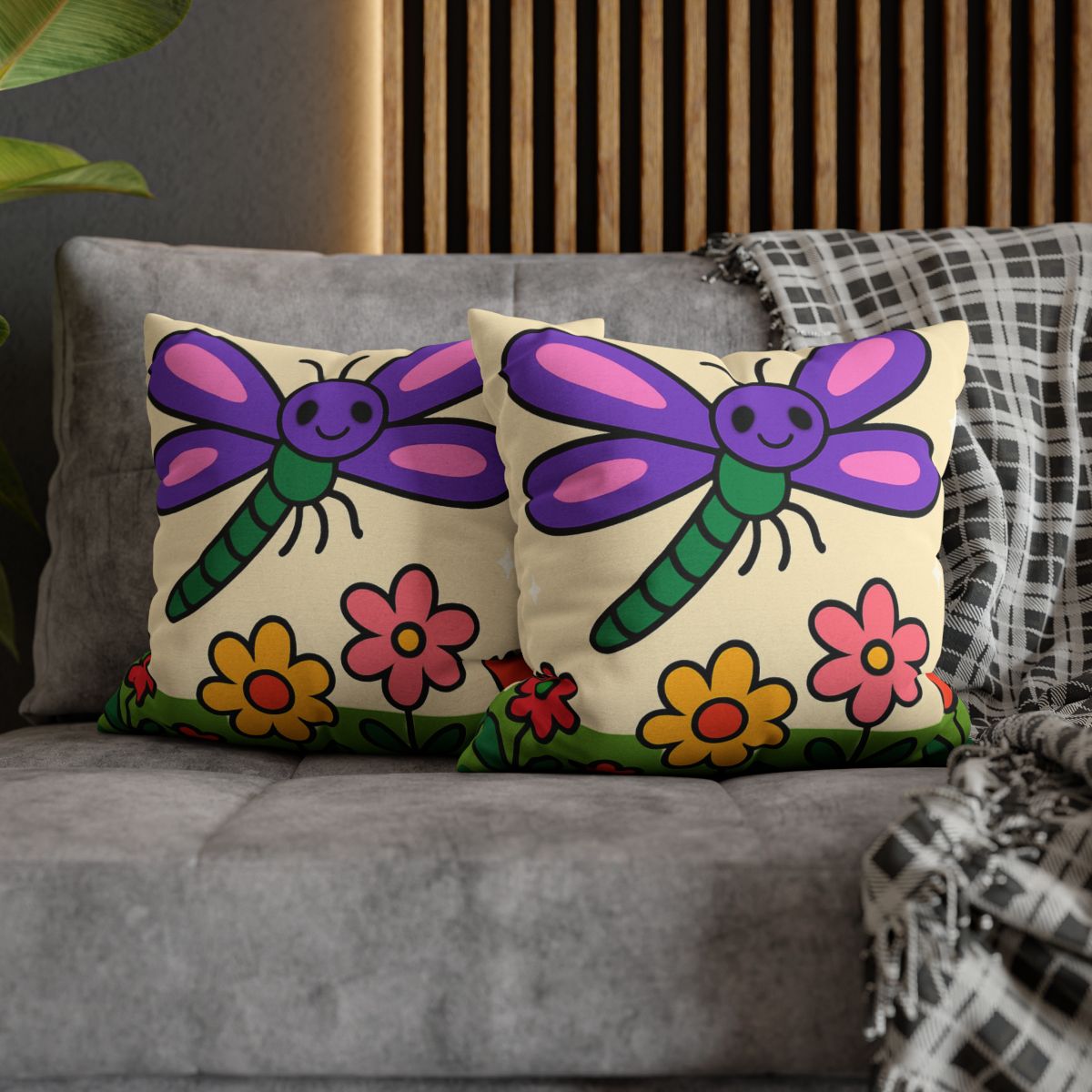 Nebula Dragonfly Garden stylish decorative pillowcases