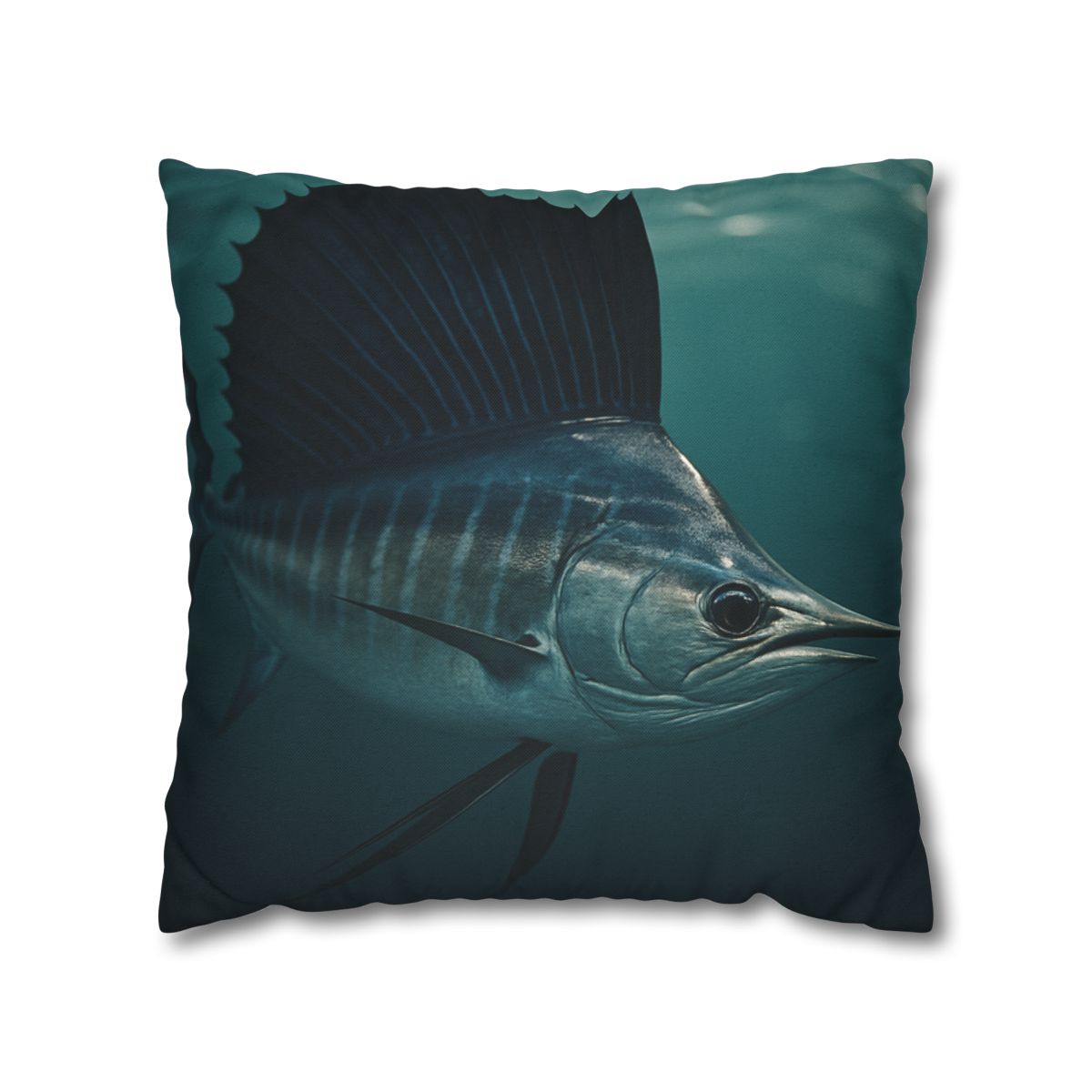 Velocity Ribbon Sailfish soft cotton pillow cases