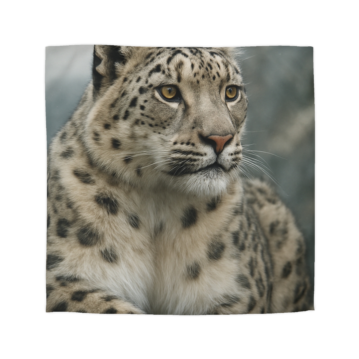 Highland Phantom Snow Leopard unique patterned duvets