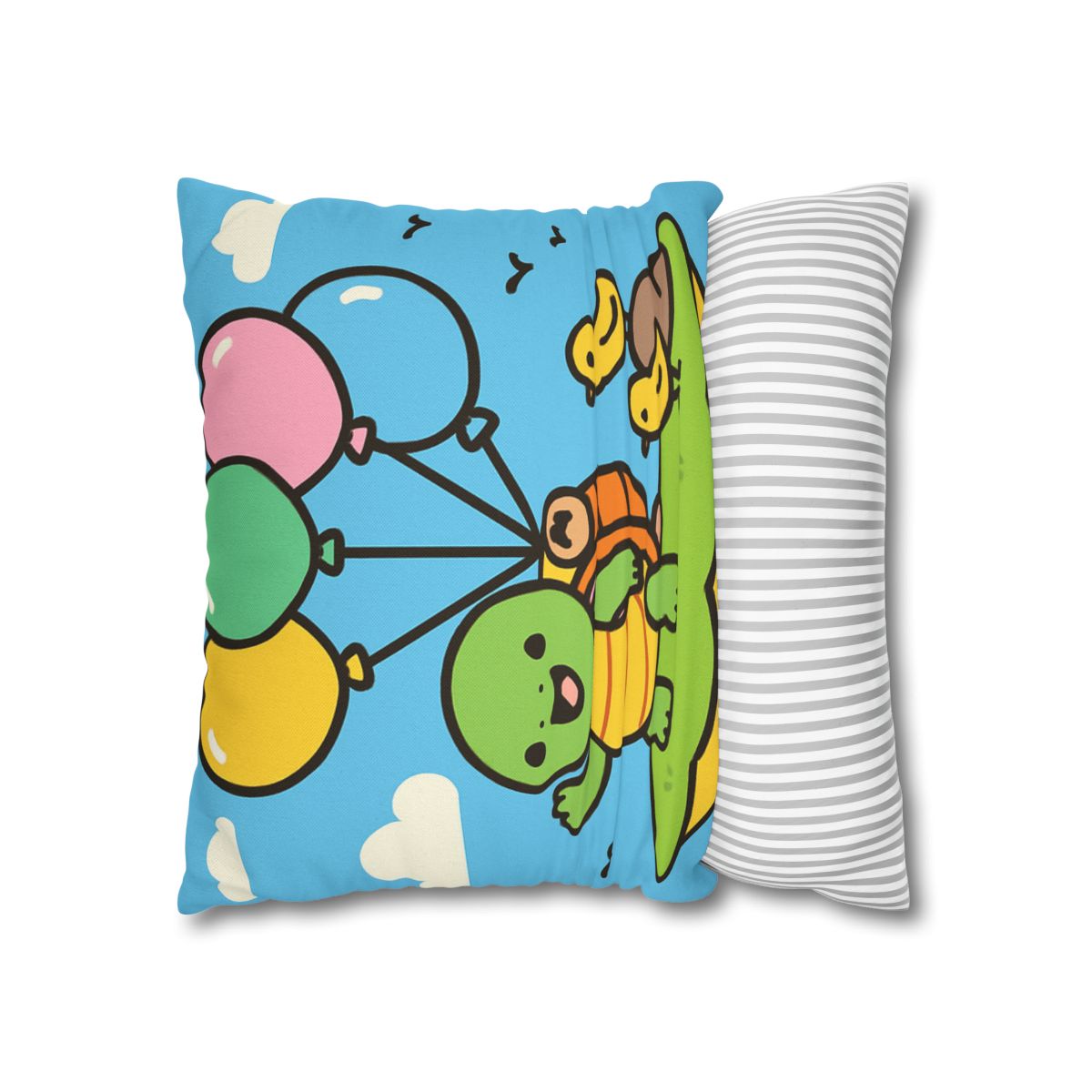 Balloon Island Adventure stylish decorative pillowcases