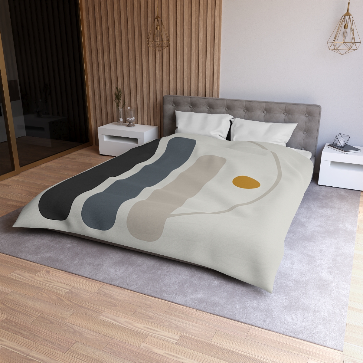 Offset Column And Quiet Arc warm winter duvets