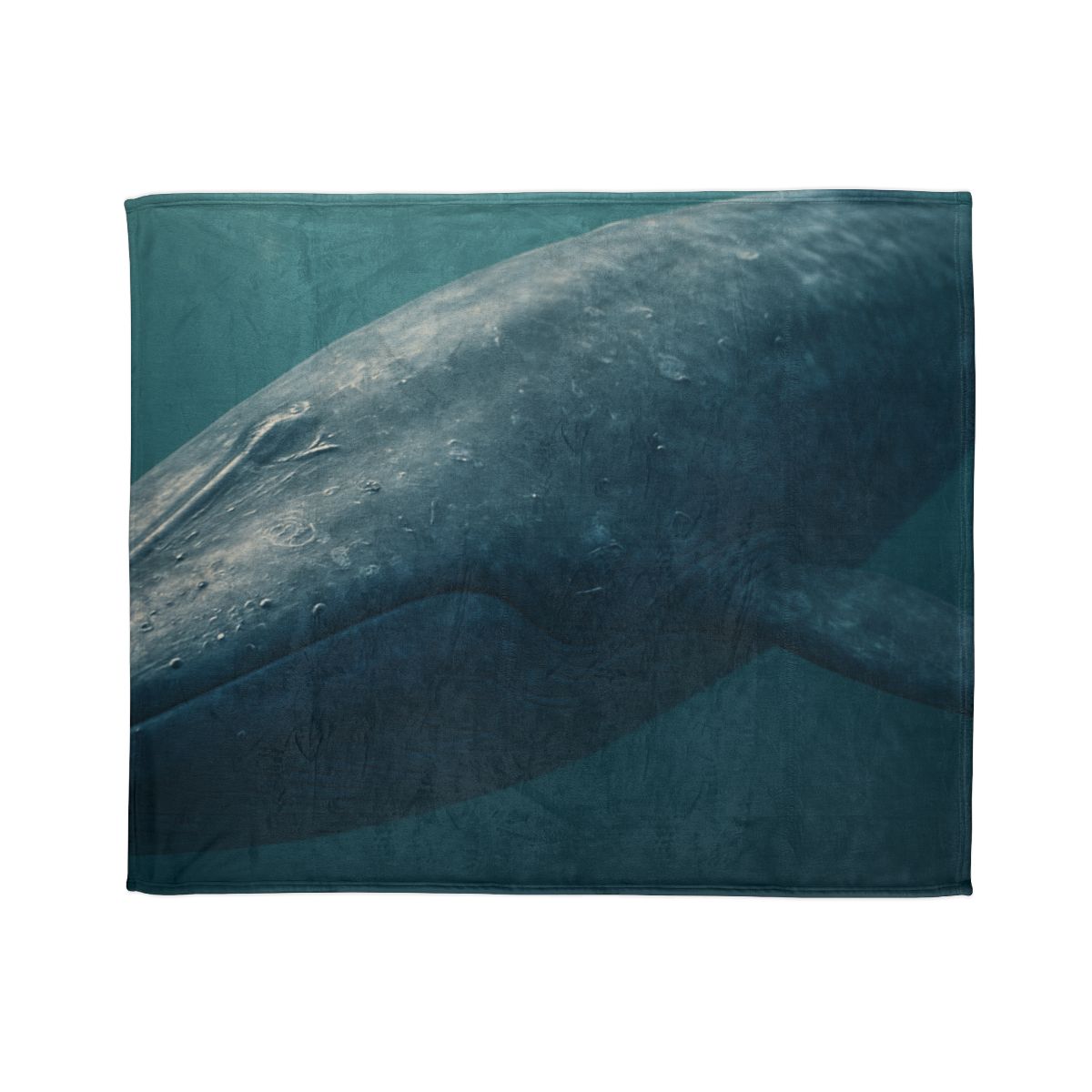 Ocean Song Blue Whale soft fleece blankets