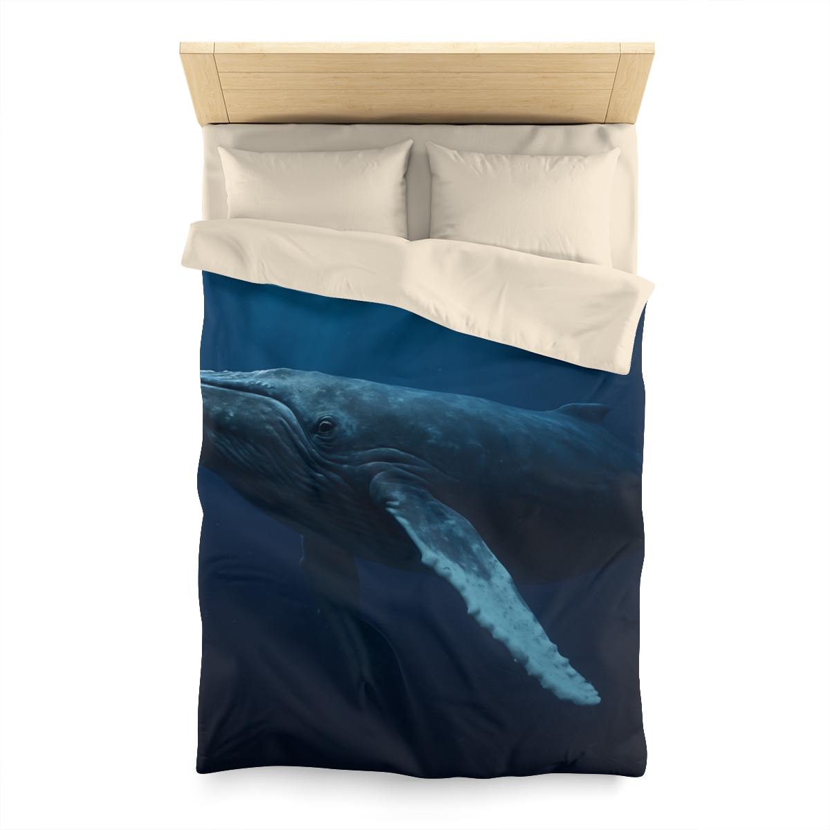 Deep Chorus Humpback Whale personalized bedding duvets