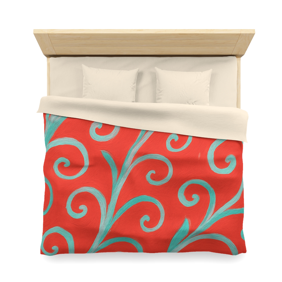 Tendril Ribbon Parade unique patterned duvets