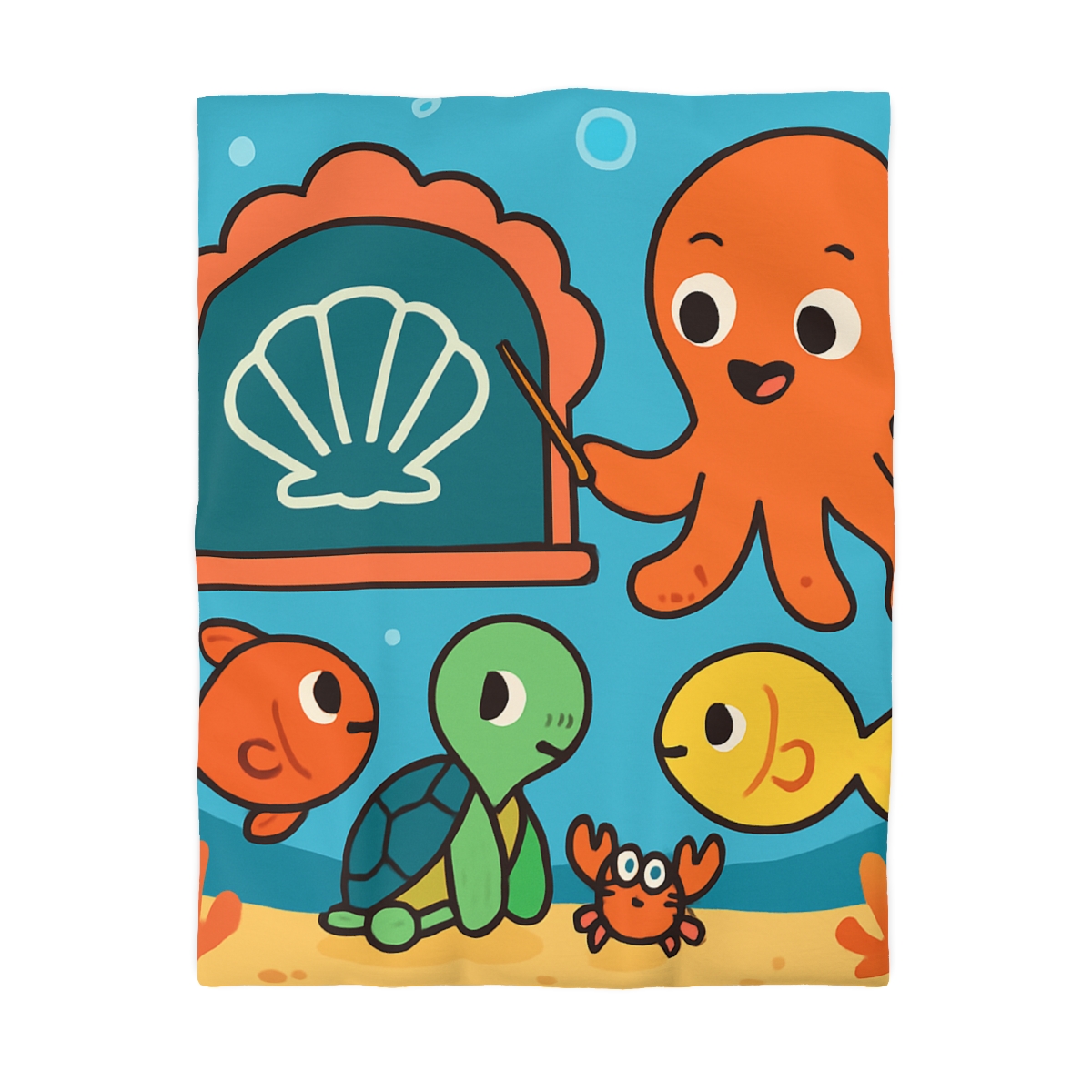 Coral Classroom Under The Sea trendy bedroom duvets