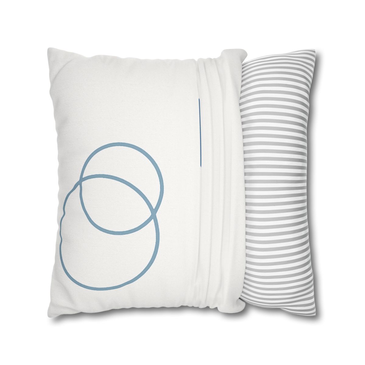 Offset Rings With Quiet Line trendy patterned pillow cases