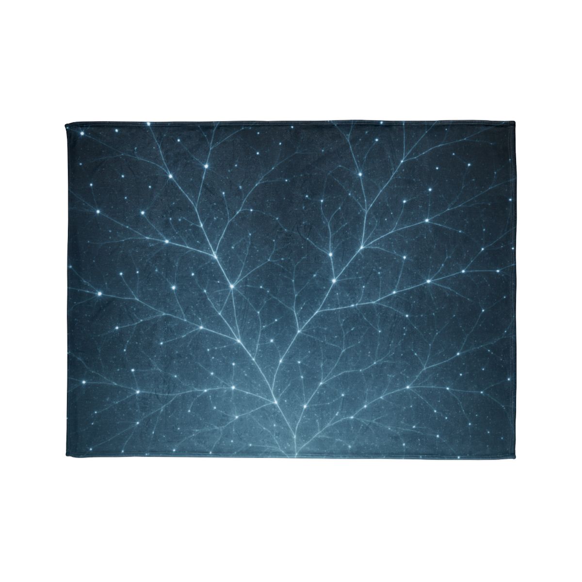 Starlit Fractal Canopy trendy patterned blankets