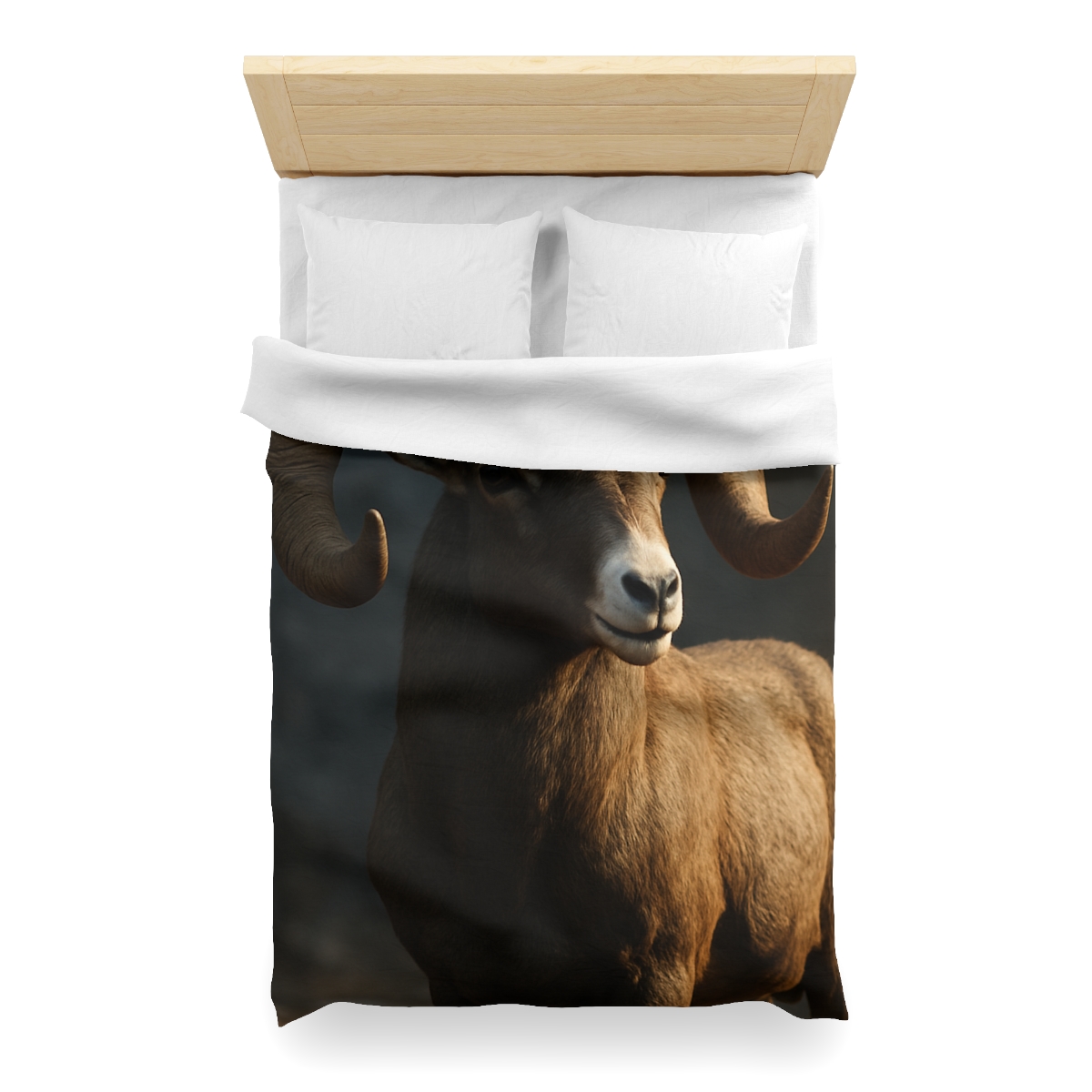 Canyon Shadow Bighorn Sheep duvets for gifts