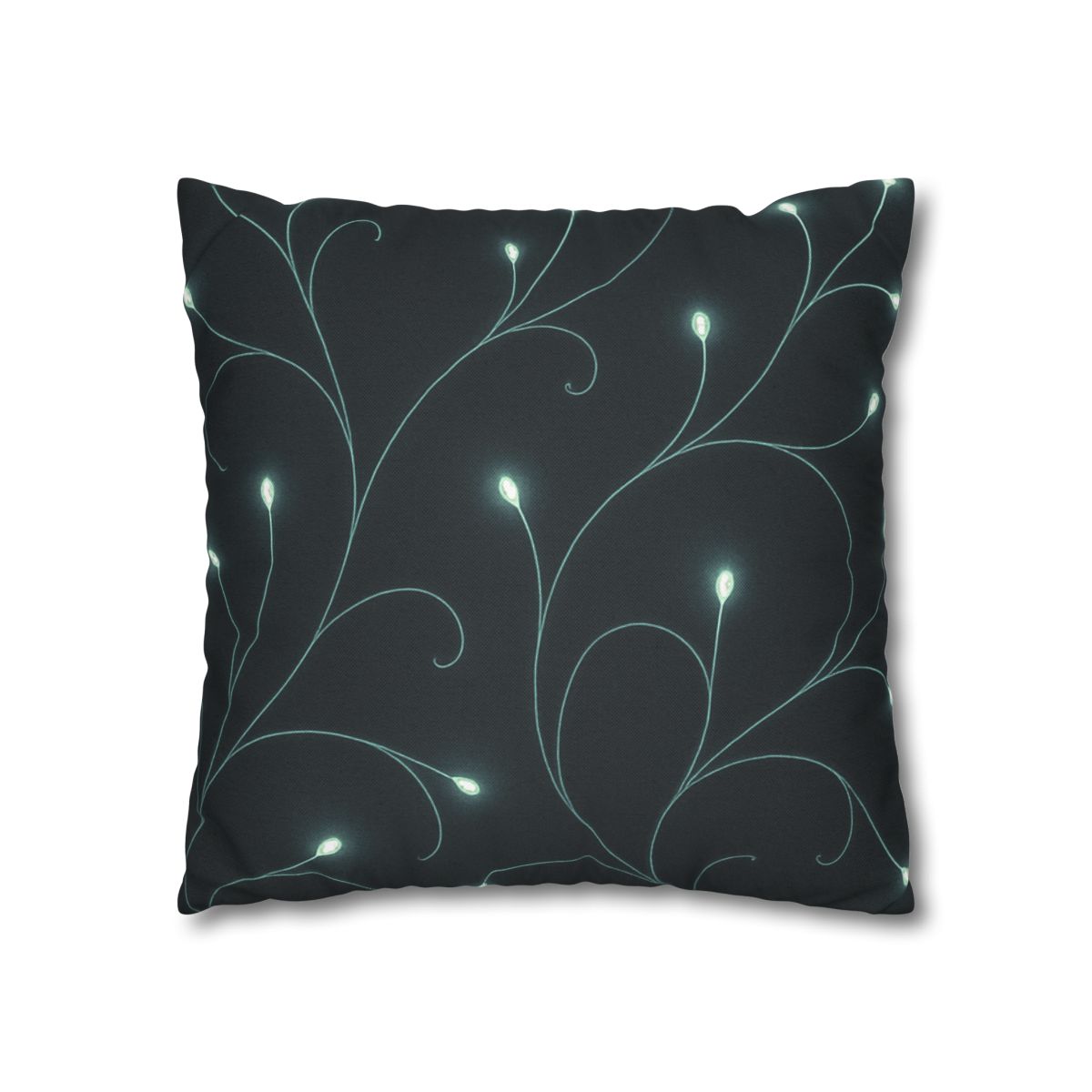 Starlit Vine Constellation designer print pillow cases