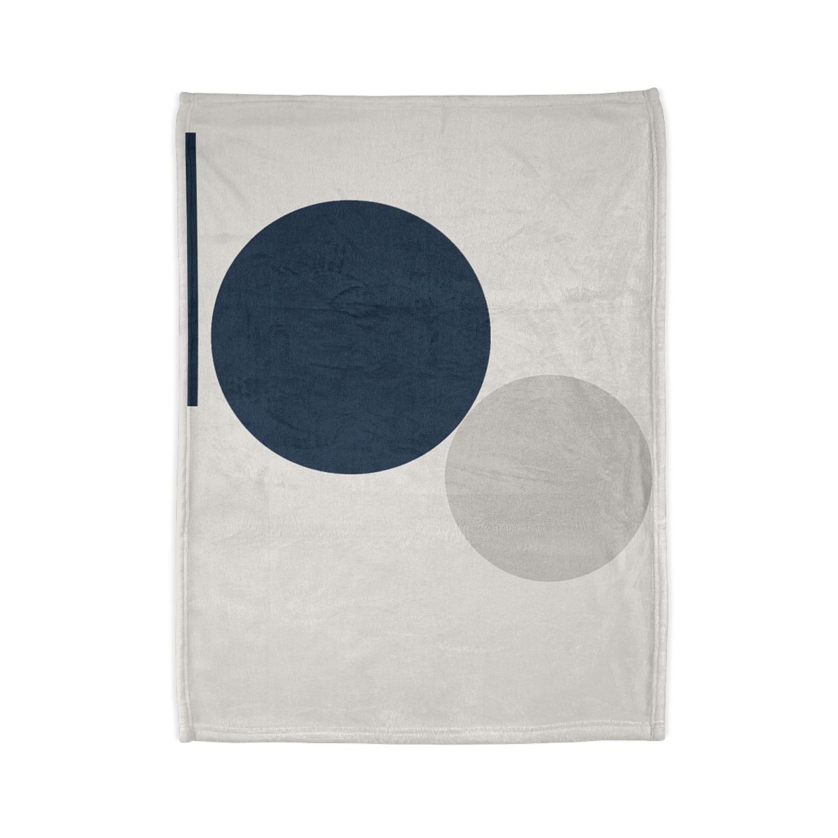Three Orbiting Forms decorative home blankets