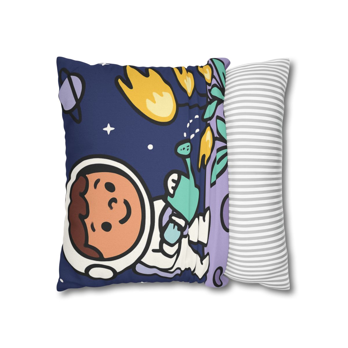 Comet Garden On Moon Meadow trendy patterned pillow cases