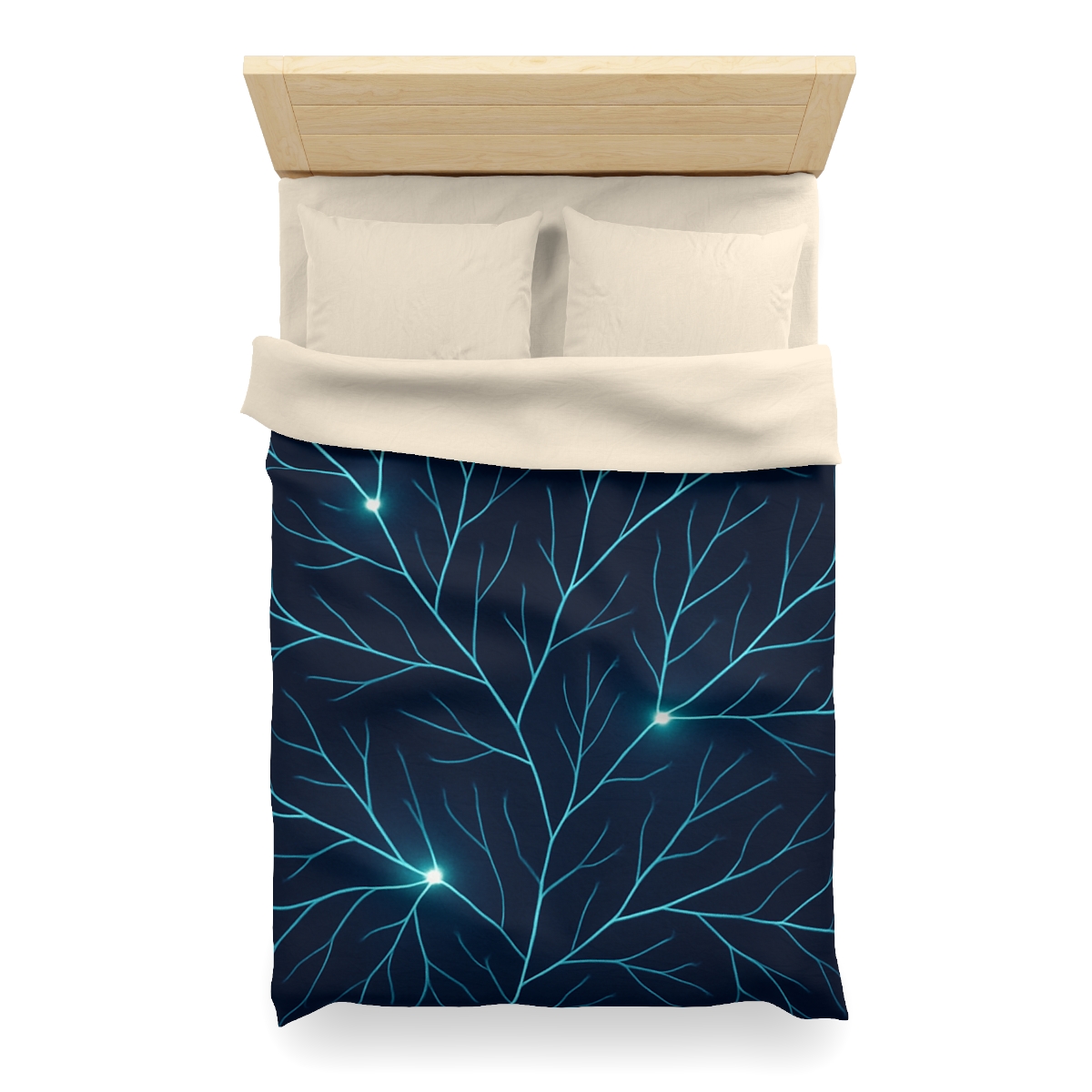Luminous Vein Constellation soft comforter duvets