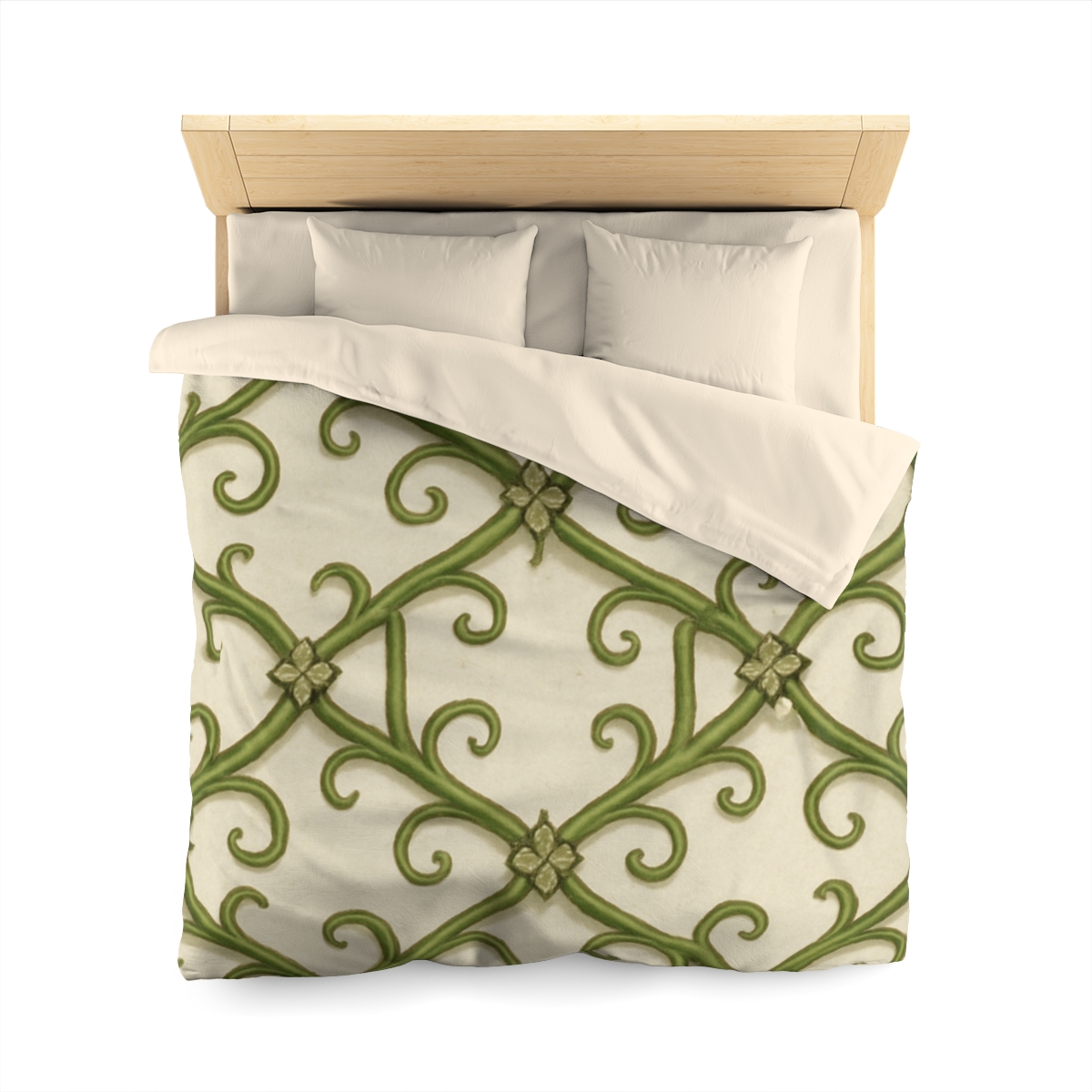 Vine Lattice Panorama personalized bedding duvets