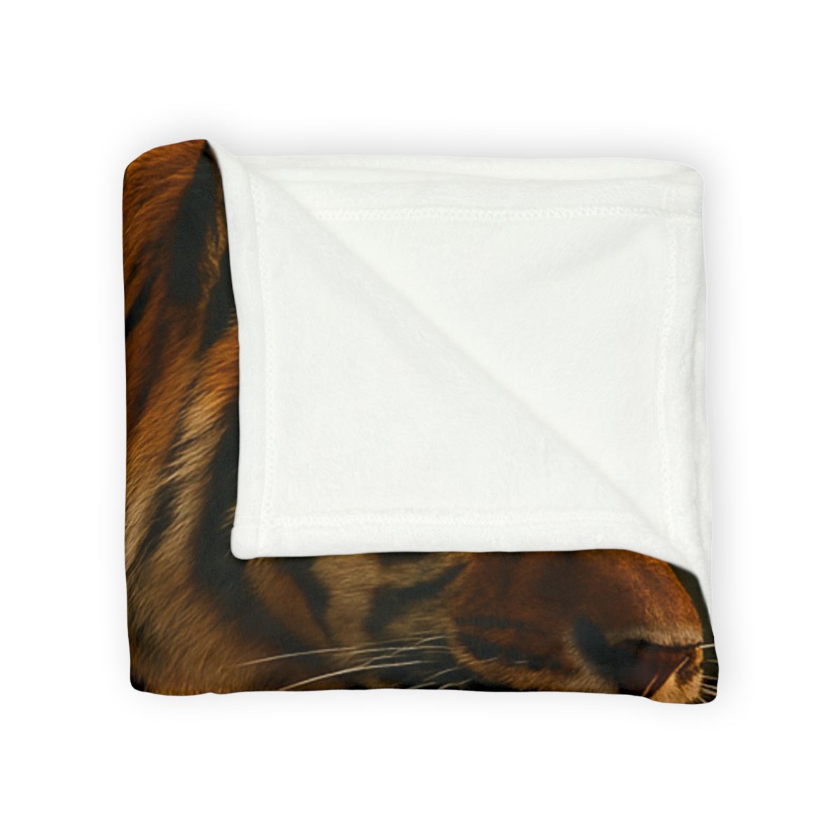 Forest Stalker Bengal Tiger personalized cozy blankets