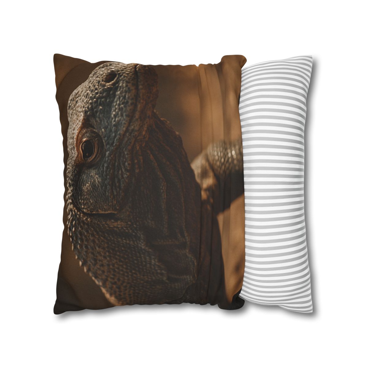 Ancient Sentinel Komodo Dragon custom pillow cases