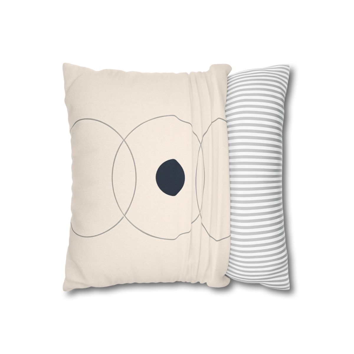 Stacked Rings With Silent Gap unique gift pillow cases